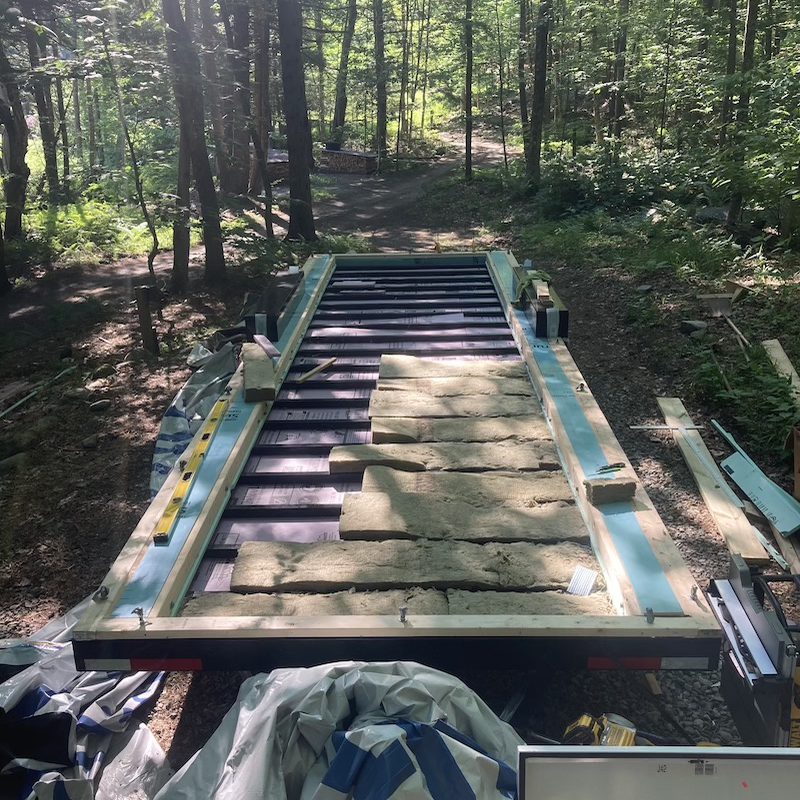 tiny home trailer insulation