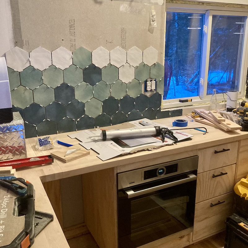 Kitchen tiles